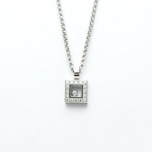 CHOPARD 18k White Gold Diamond Necklace